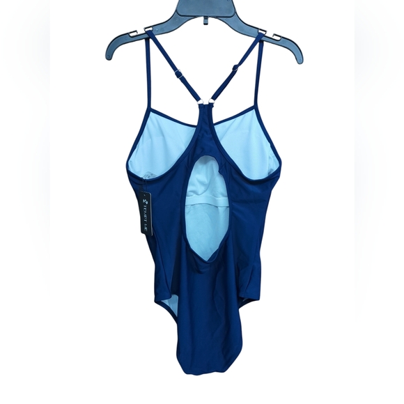 Tempt Me Athletic One Piece Women's Training Sport Tummy Control Swimsuit Size M - Picture 9 of 10